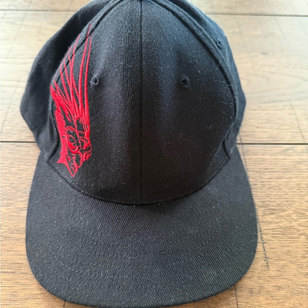 Oakley Medusa Software Vintage Black and Red Cap